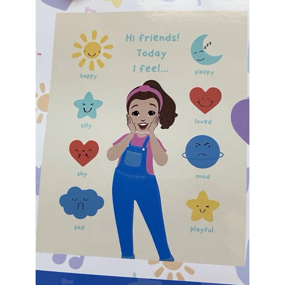 Ms. Rachel Soft Toddler Preschool Throw Blanket 40”‎ X 50” Today I Feel NEW